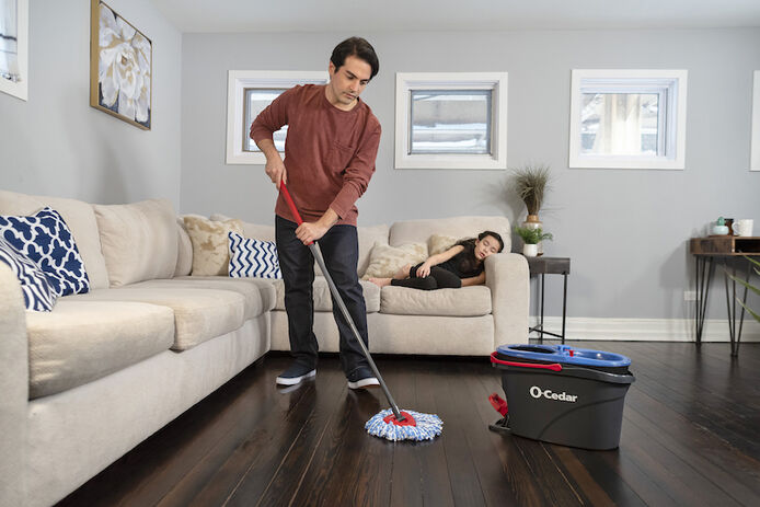 O-Cedar EasyWring RinseClean Spin Mop System